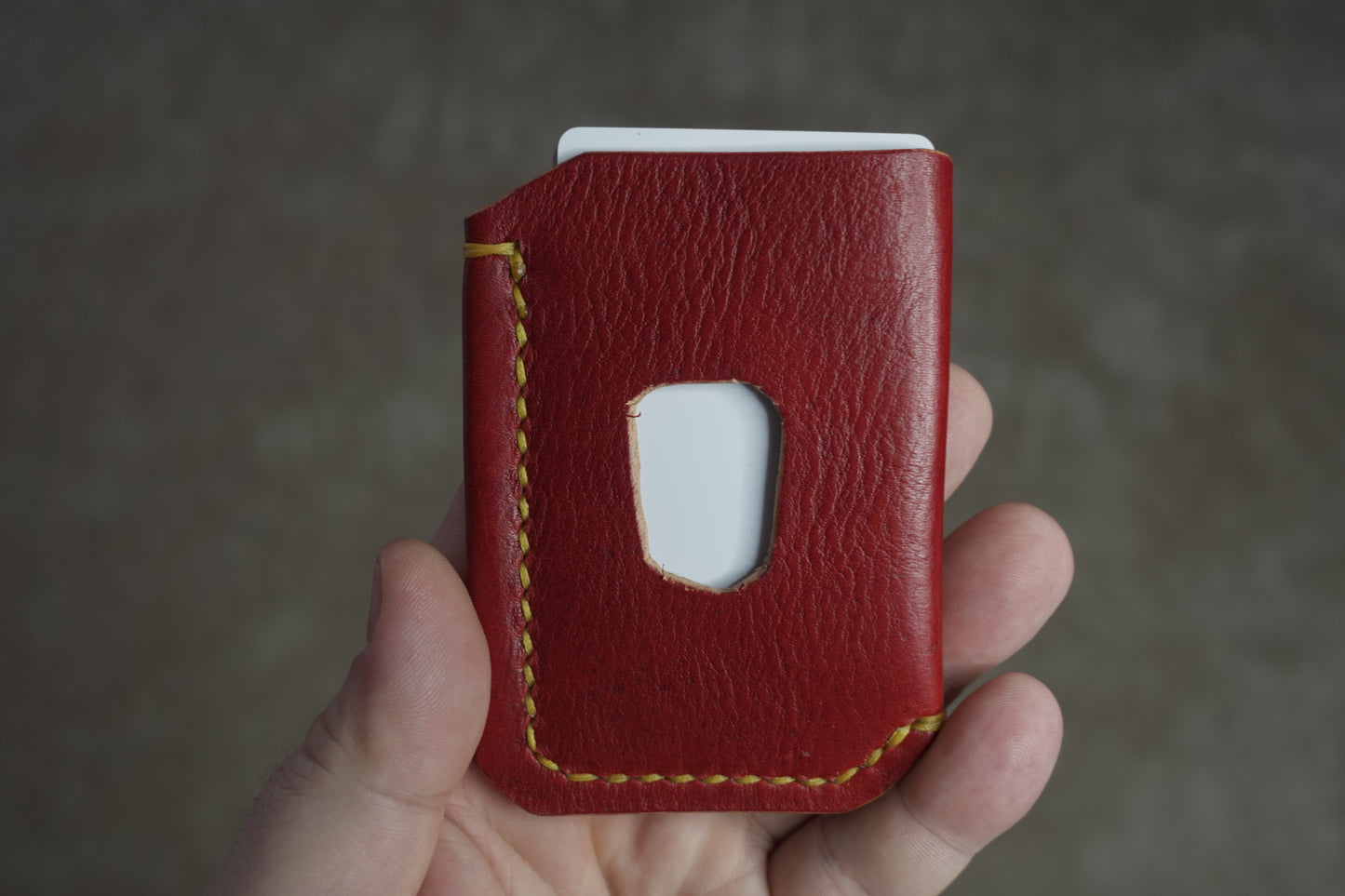 The Buckshot - La Bretagna Red Yellow Stitching