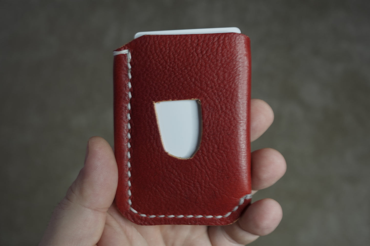 The Buckshot - La Bretagna Red White Stitching