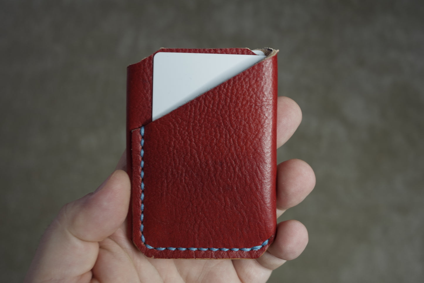 The Buckshot - La Bretagna Red Blue Stitching