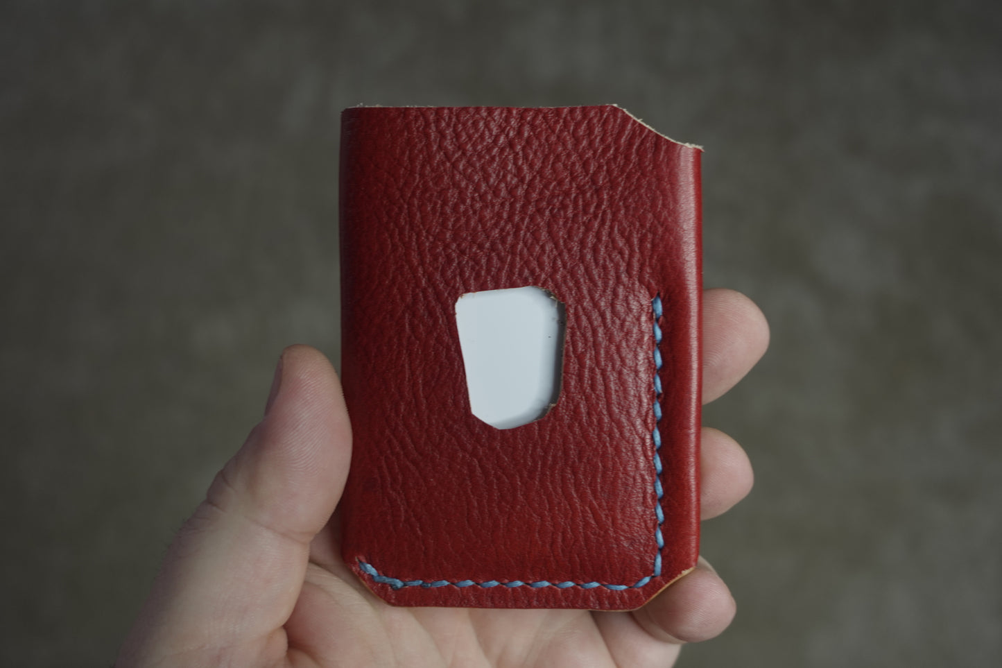 The Buckshot - La Bretagna Red Blue Stitching