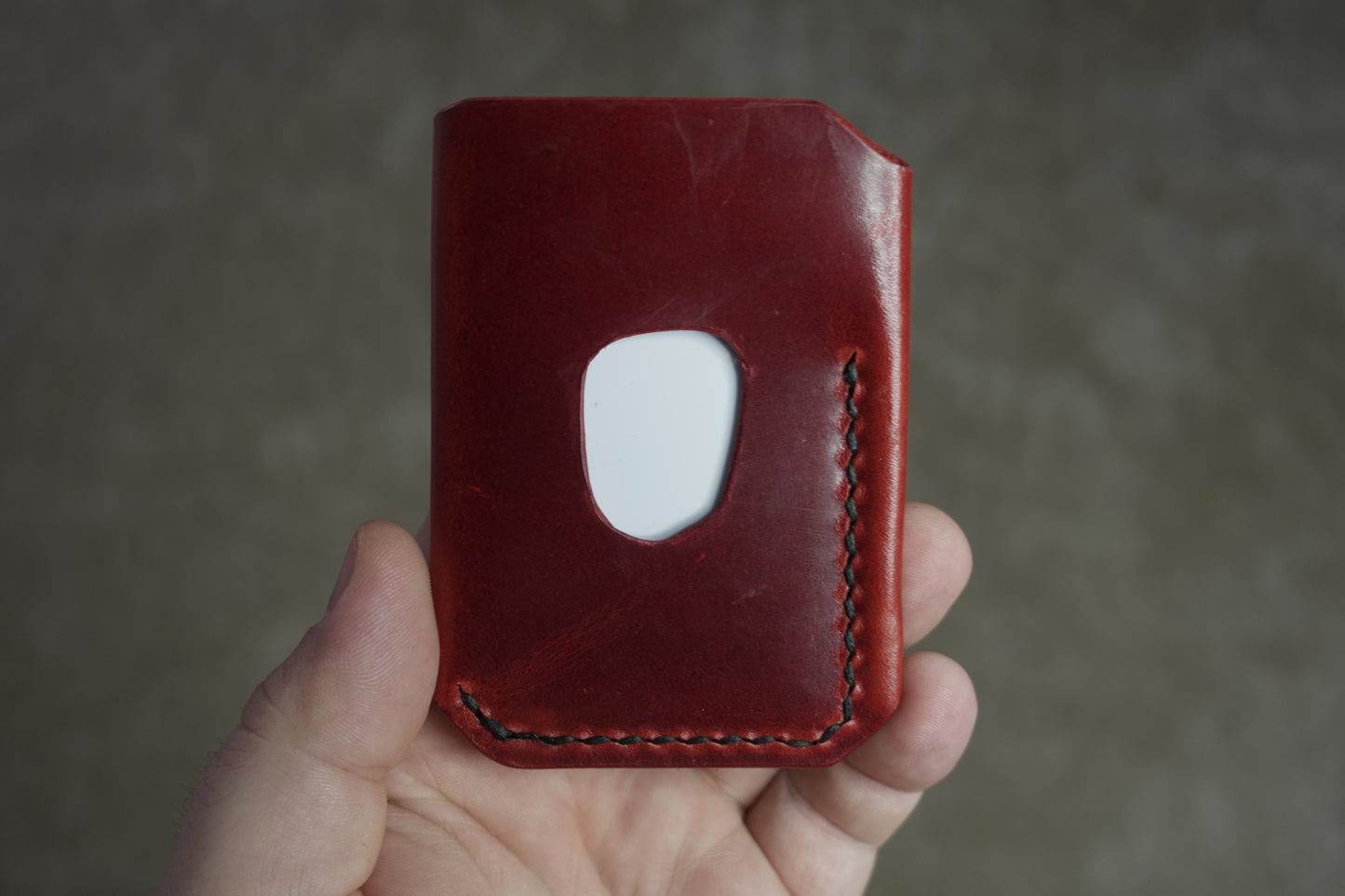 The Buckshot - La Bretagna Red Oil Black Stitching
