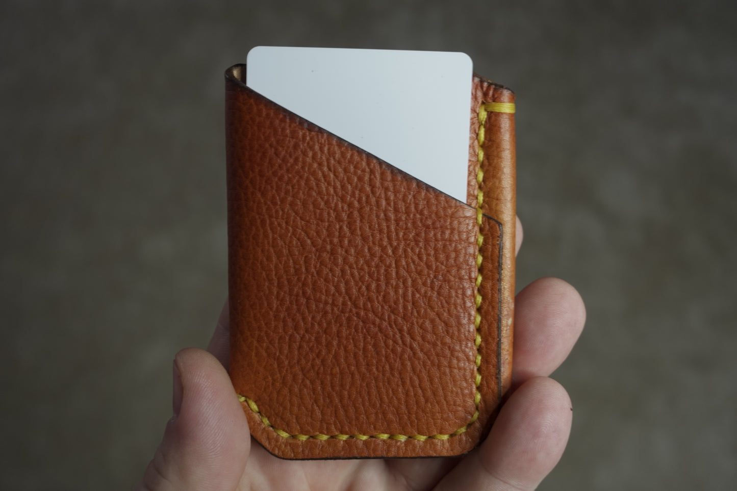 The Buckshot - La Bretagna Orange Yellow Stitching