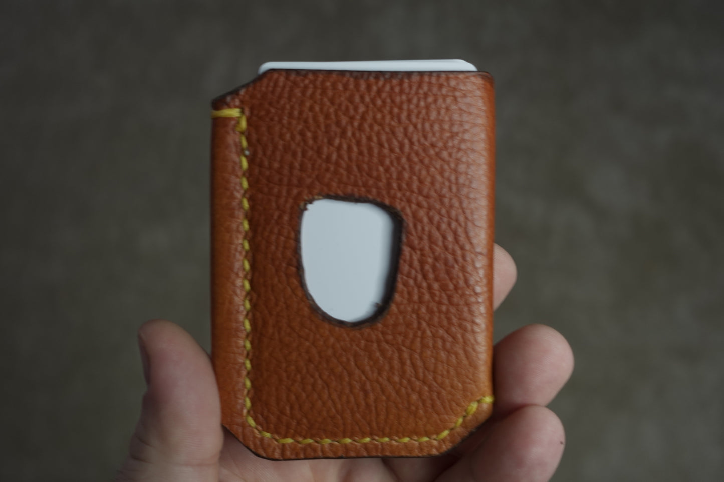 The Buckshot - La Bretagna Orange Yellow Stitching