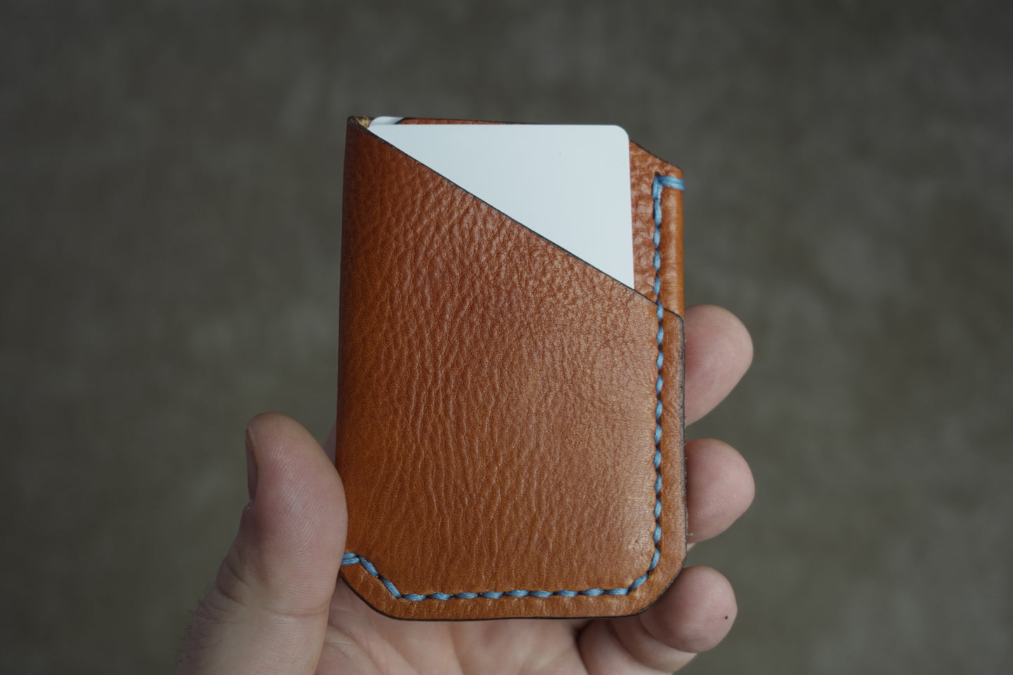 The Buckshot - La Bretagna Orange Blue Stitching