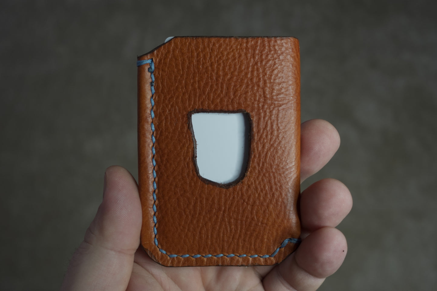 The Buckshot - La Bretagna Orange Blue Stitching