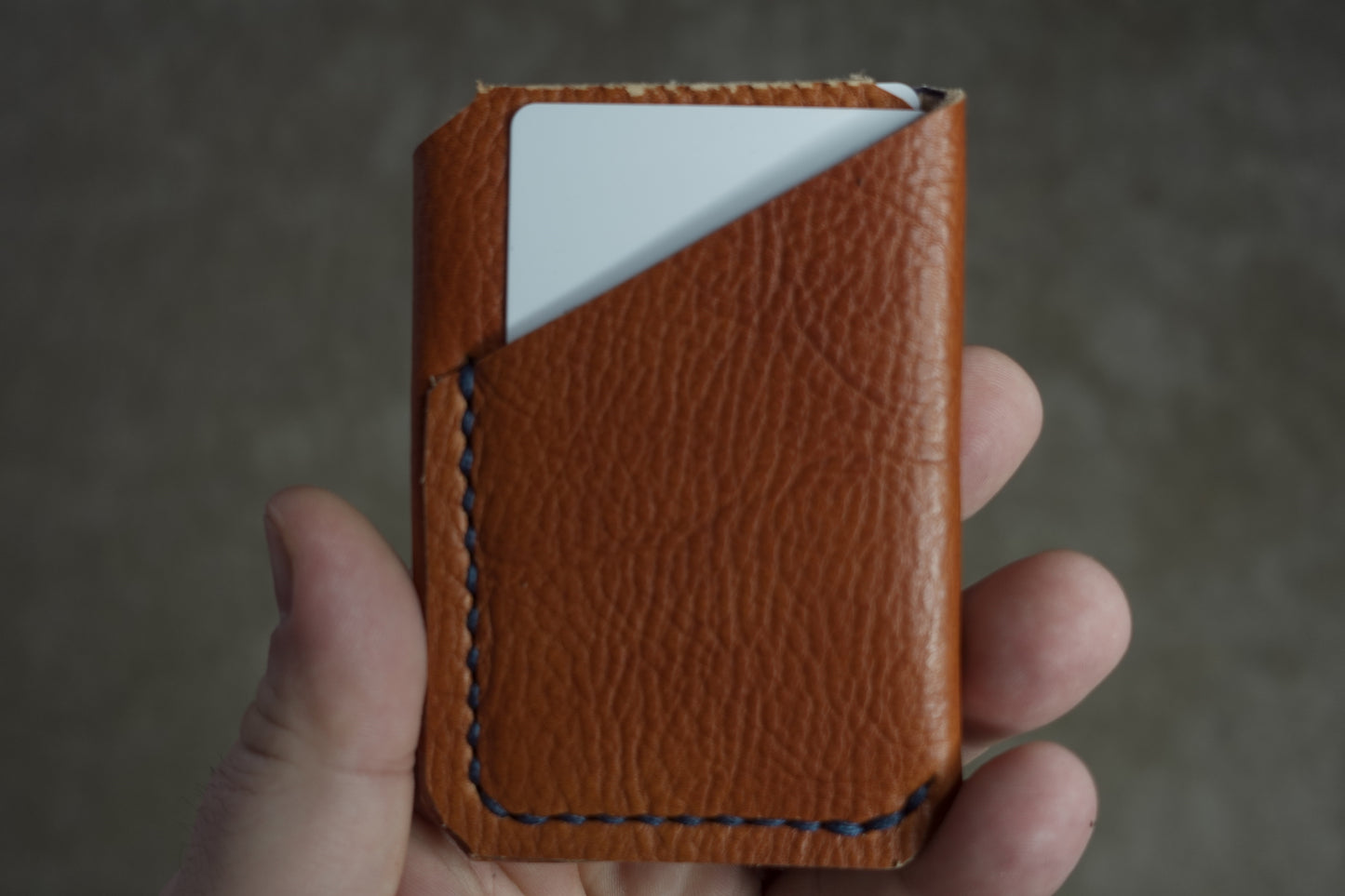 The Buckshot - La Bretagna Orange Navy Stitching