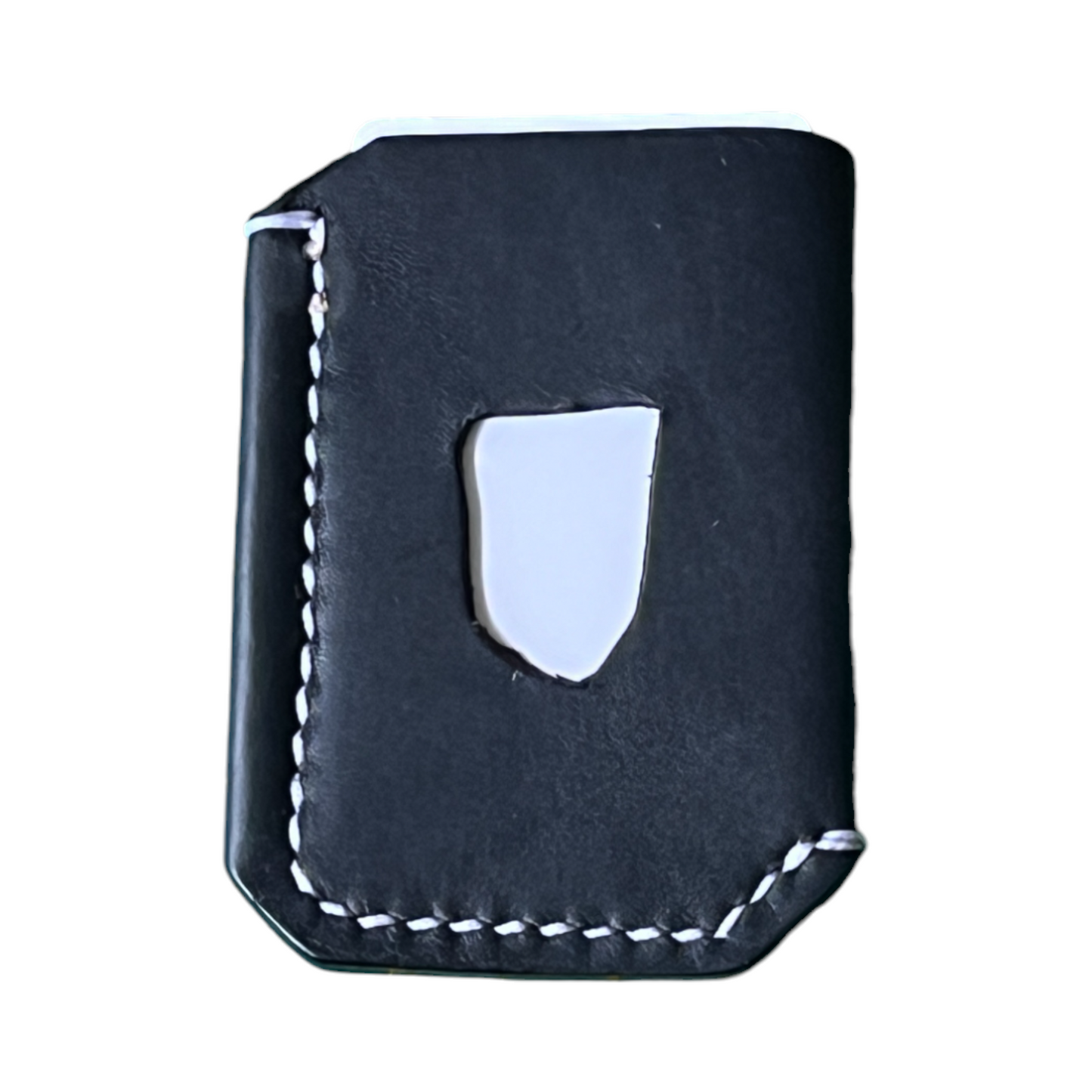 The Buckshot - Horween Dublin Black White Stitching