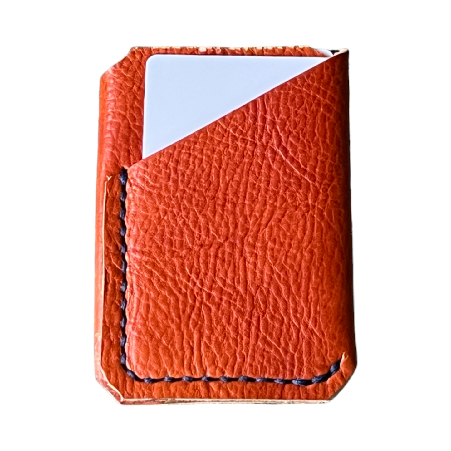 The Buckshot - La Bretagna Orange Navy Stitching