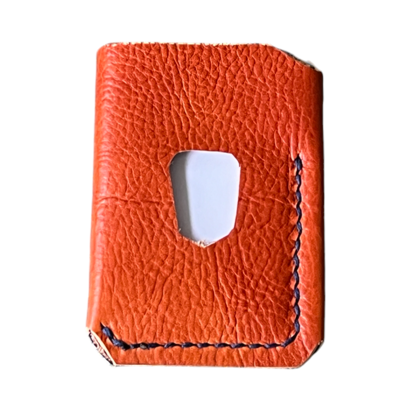 The Buckshot - La Bretagna Orange Navy Stitching