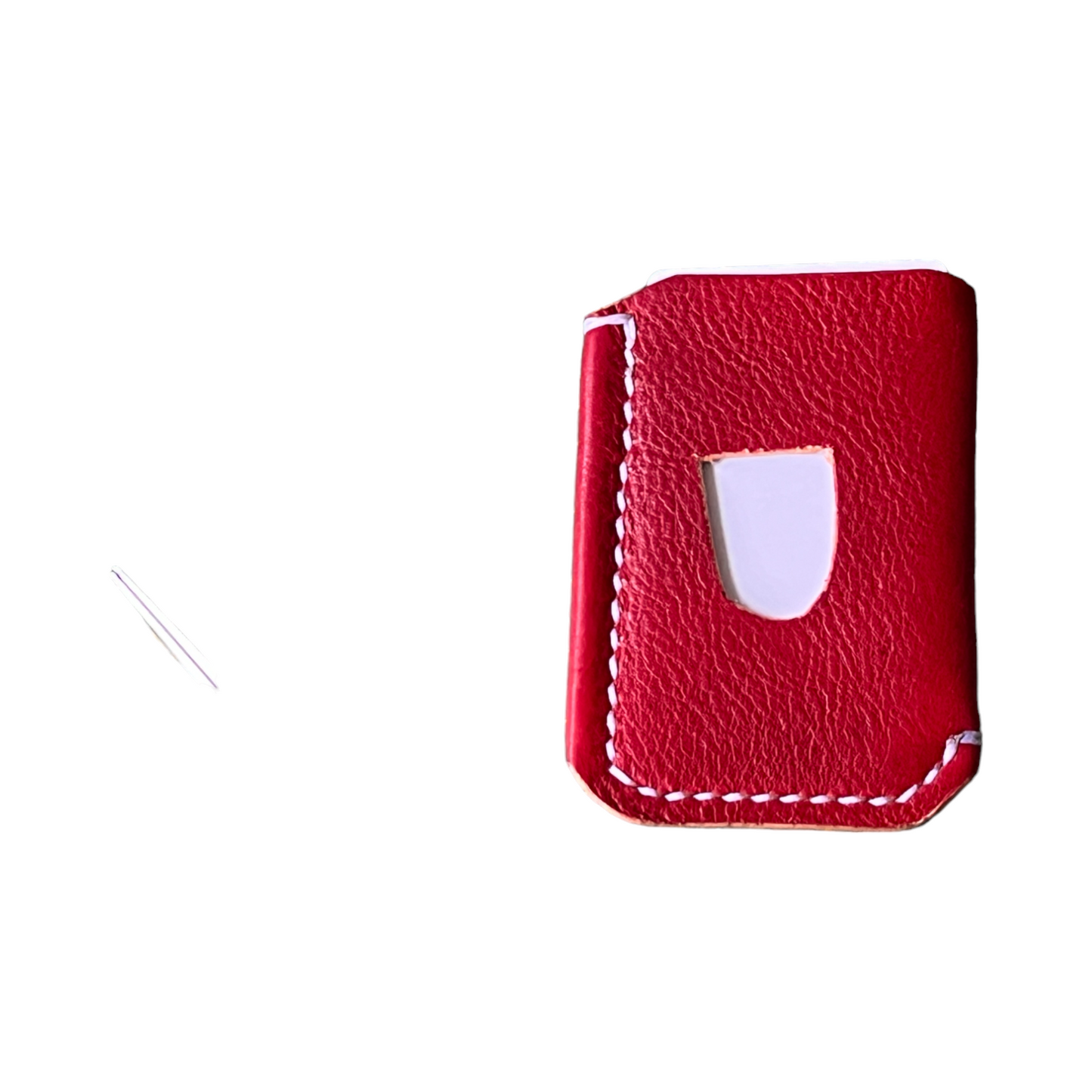 The Buckshot - La Bretagna Red White Stitching