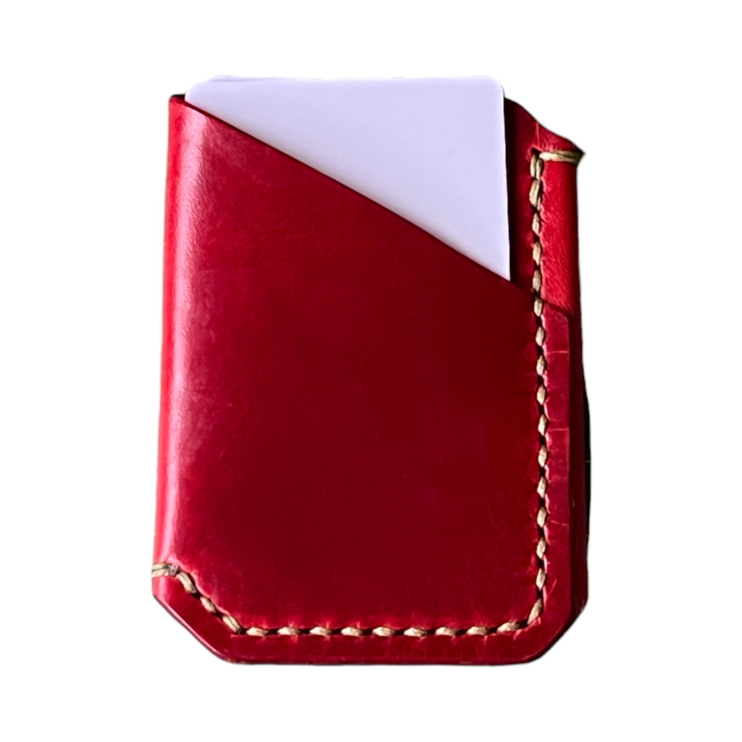 The Buckshot - La Bretagna Red Oil Green Stitching