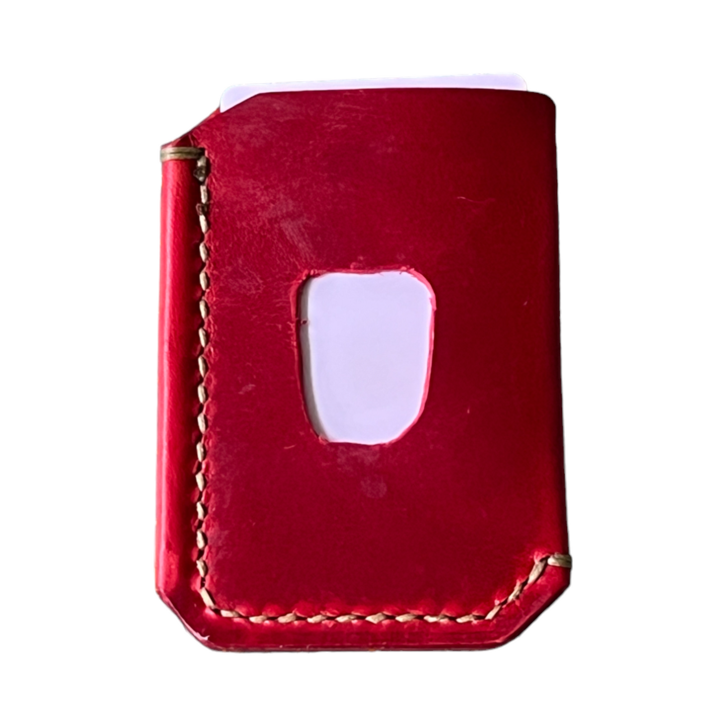 The Buckshot - La Bretagna Red Oil Green Stitching
