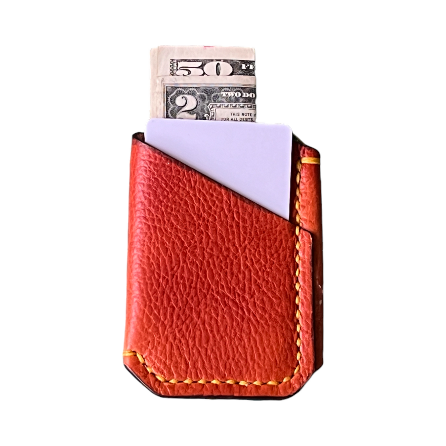 The Buckshot - La Bretagna Orange Yellow Stitching