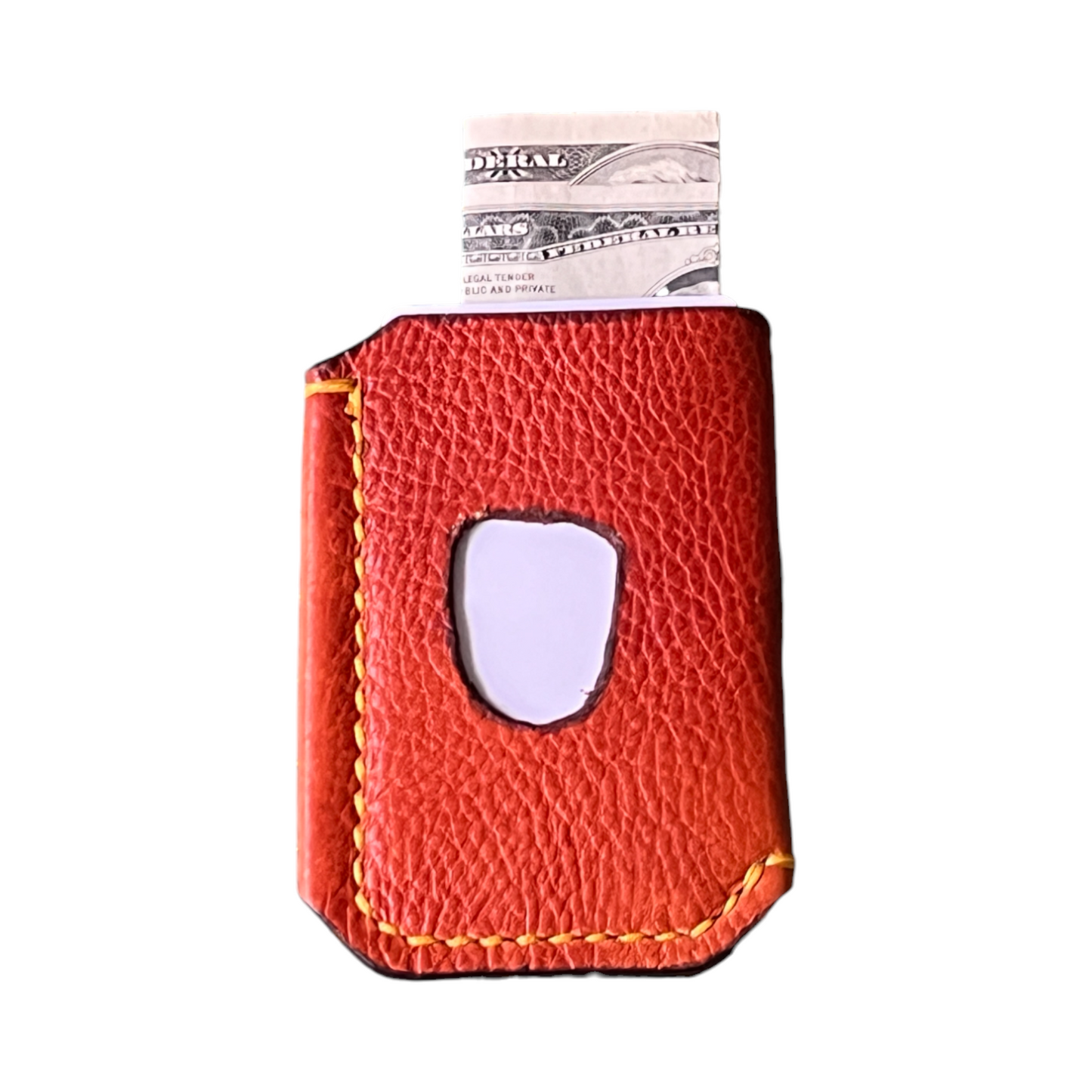 The Buckshot - La Bretagna Orange Yellow Stitching