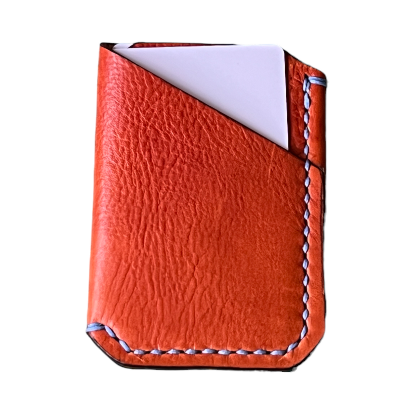 The Buckshot - La Bretagna Orange Blue Stitching
