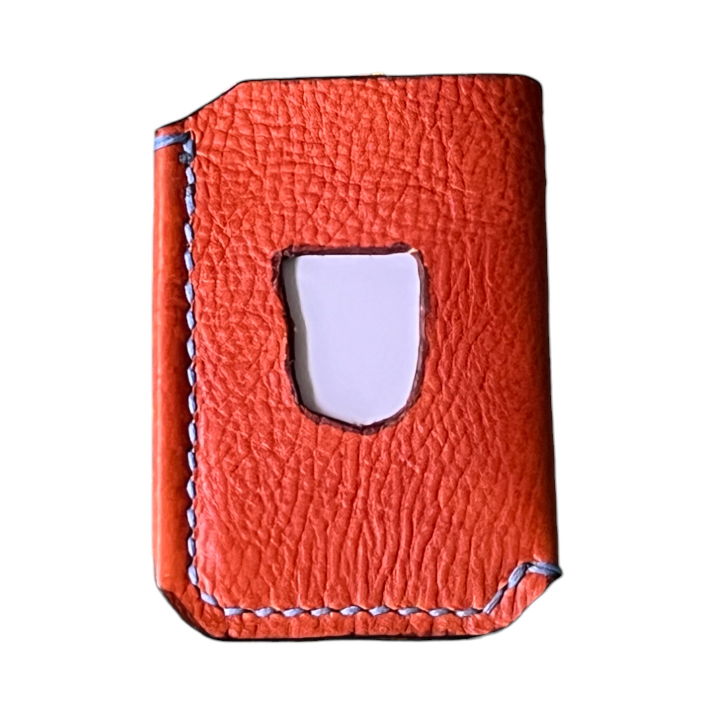 The Buckshot - La Bretagna Orange Blue Stitching