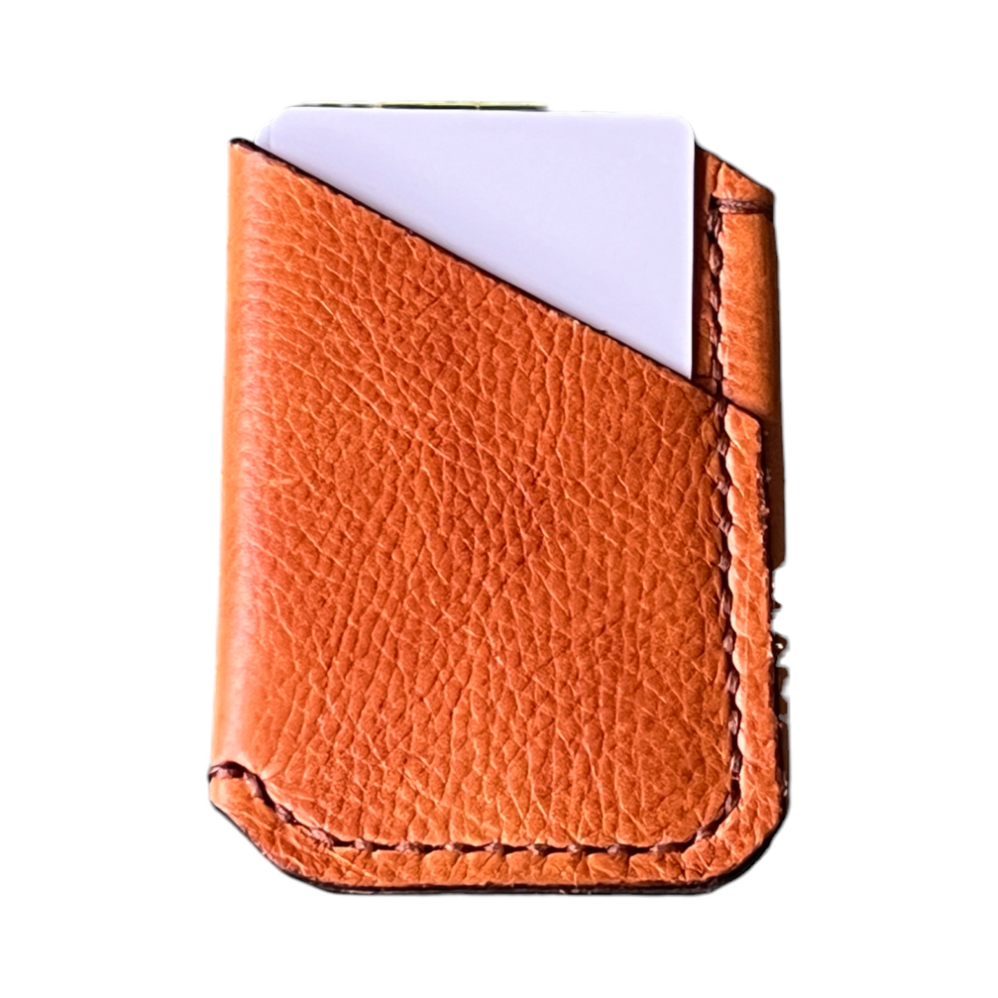The Buckshot - La Bretagna Tan Leather Havana Stitching
