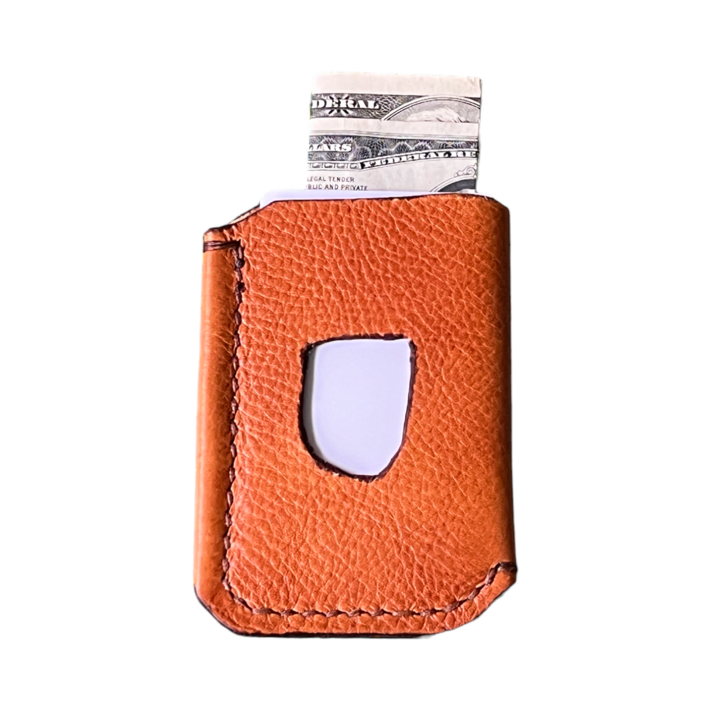 The Buckshot - La Bretagna Tan Leather Havana Stitching