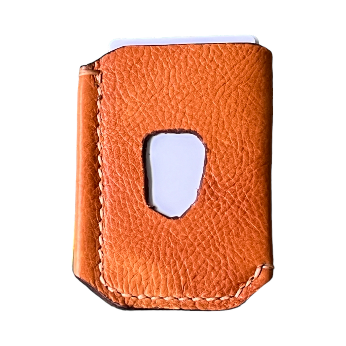 The Buckshot - La Bretagna Tan Leather Tan Stitching