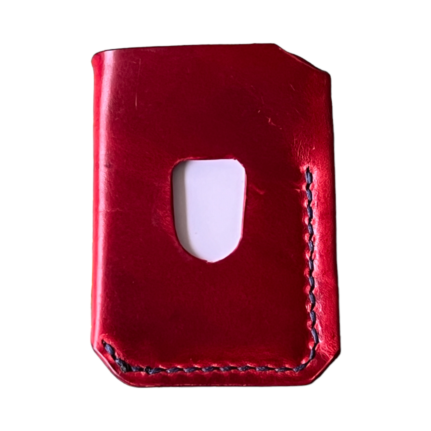 The Buckshot - La Bretagna Red Oil Navy Stitching