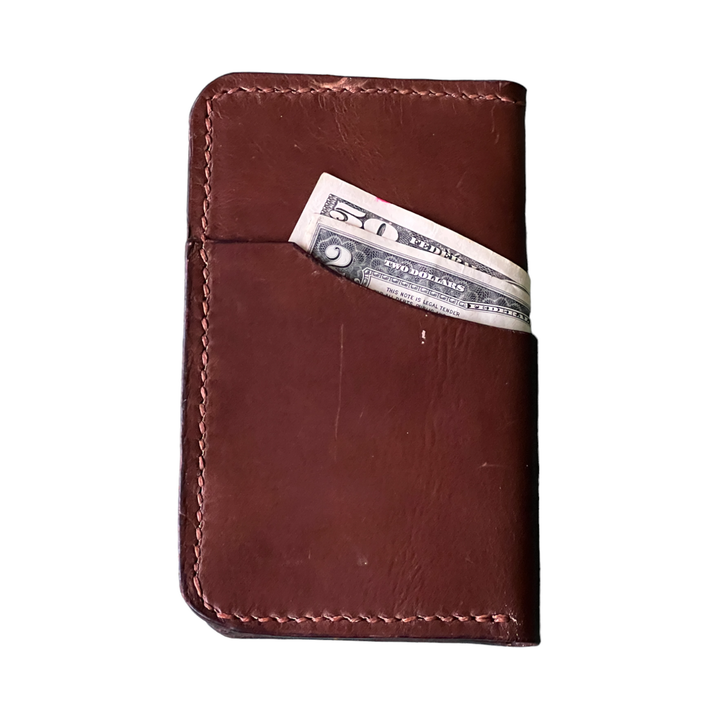 The Adalyn - Brown Horween Dublin Havana Stitching