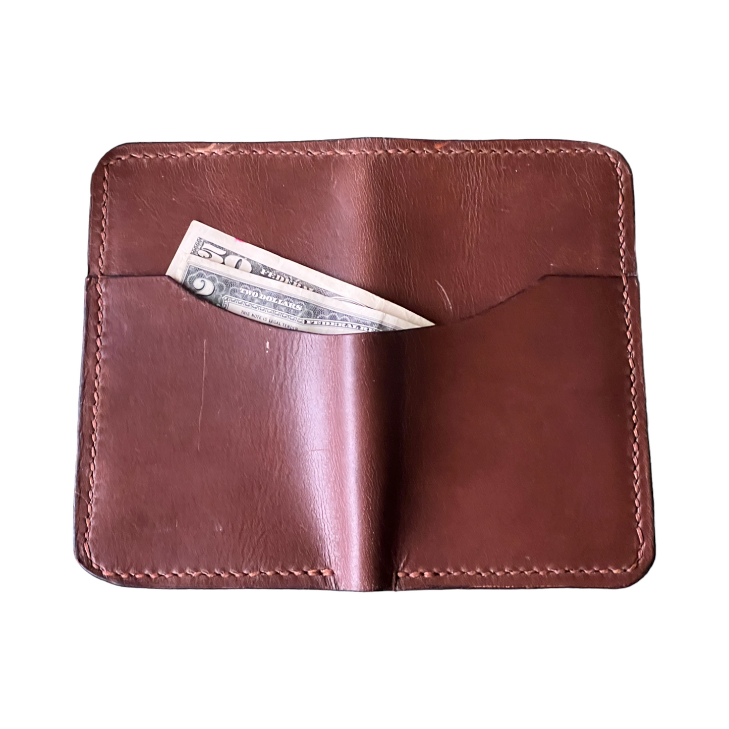 The Adalyn - Brown Horween Dublin Havana Stitching
