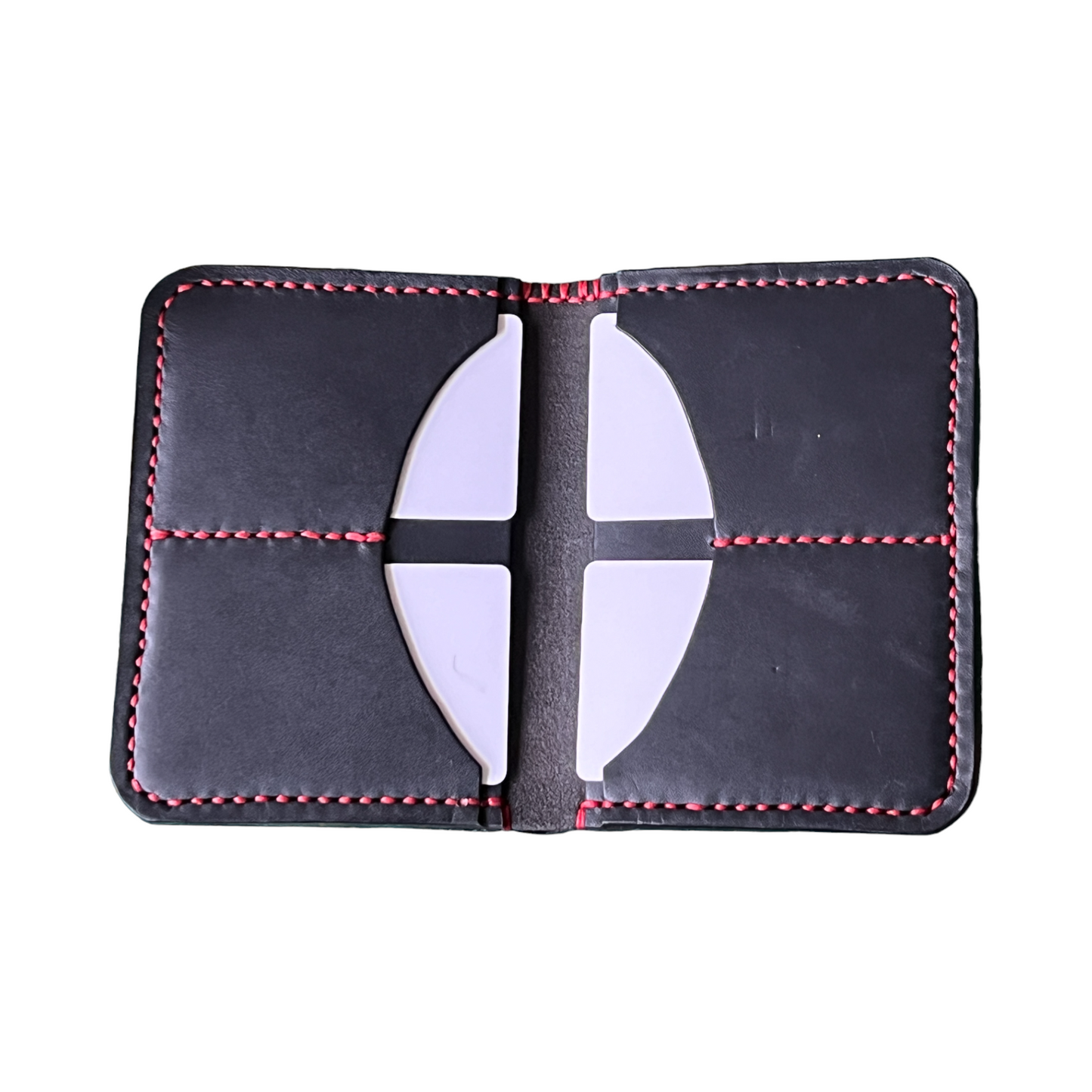 The Papa - Horween Black Dublin Red Stitching