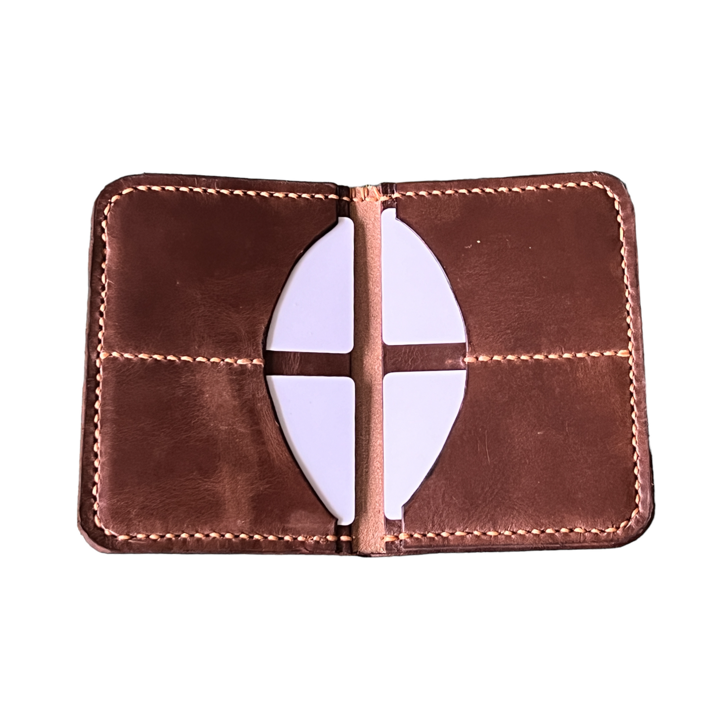The Papa - Horween Brown Dublin Tan Stitching
